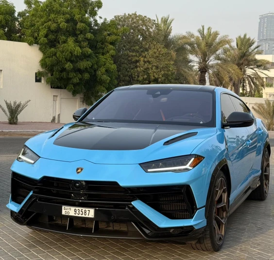 Rent Lamborghini Urus Performante 2024 Blue - undefined
