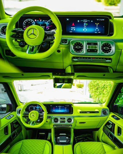 Rent Mercedes Benz G63 AMG 2025 in Dubai Purple - undefined